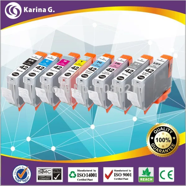 Набор картриджей для принтера Canon Pixma Pro 100 CLI 42|ink cartridge|printers ink cartridgesink cartridge for canon |