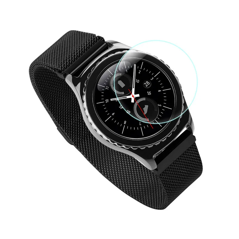 Смарт часы пленка для Samsung Gear S3 Frontier/Классическая защита экрана 9H 2.5D