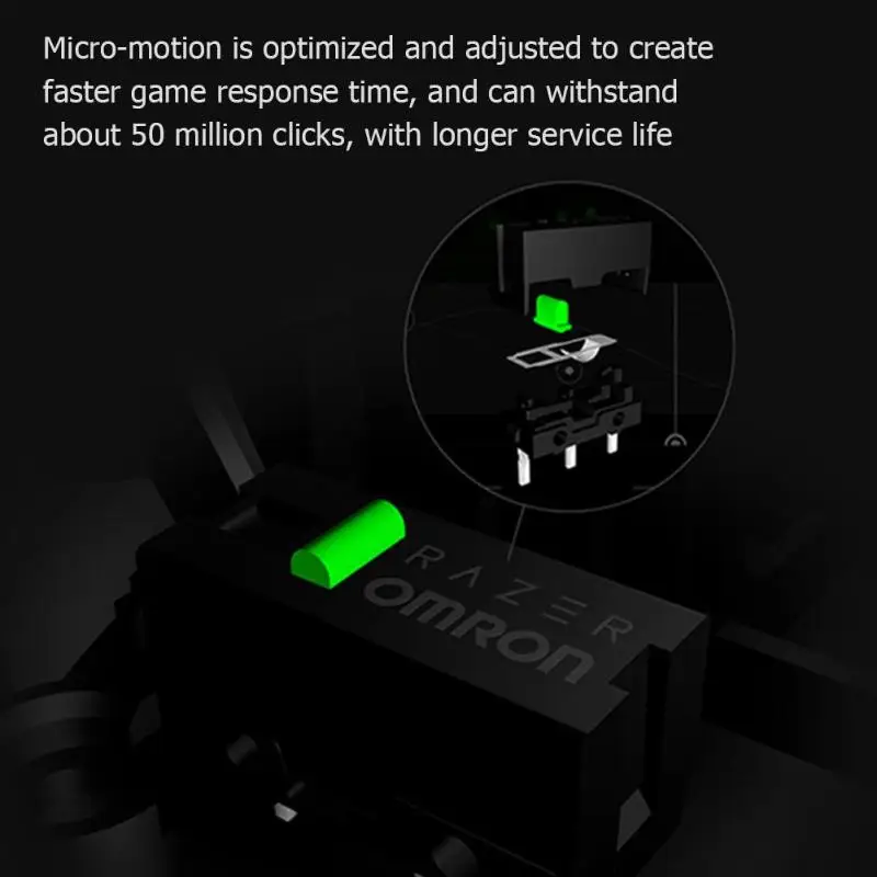 Razer DEATHADDER ELITE mouse s USB Проводная эргономичная игровая мышь с подсветкой 16000 dpi программируемая оптическая мышь для макросъемки
