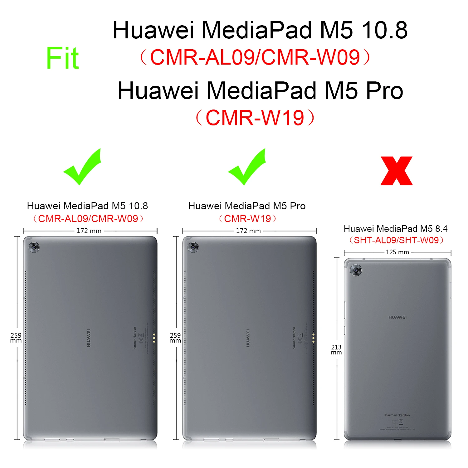 DULCII сумка для huawei MediaPad M5 10 передний карман искусственная кожа Стенд чехол с