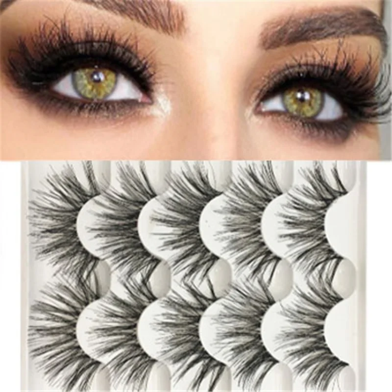 3d норковые накладные ресницы инструменты для наращивания ресниц Мягкие