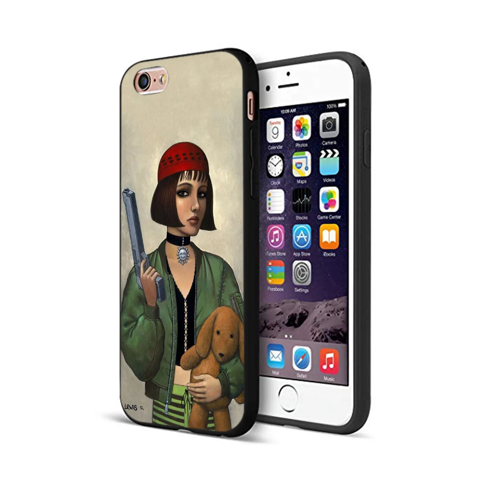 Черный чехол из ТПУ для iphone 5 5s se 6 6s 7 8 plus x 10 силиконовый XR XS 11 pro MAX leon