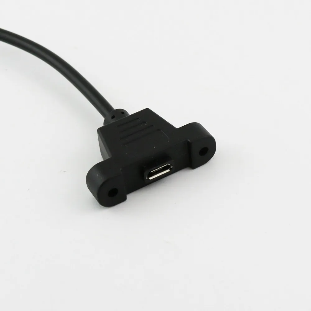 10 шт. кабель для передачи данных 3 1 типа C папа-USB 2 0 Micro 5 Pin мама 50 см | Компьютеры и
