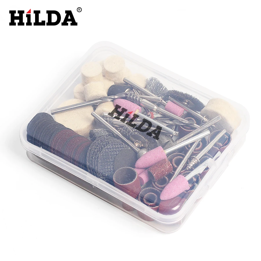 HILDA 120 шт. набор инструментов для полировки Dremel стильные аксессуары аксессуаров