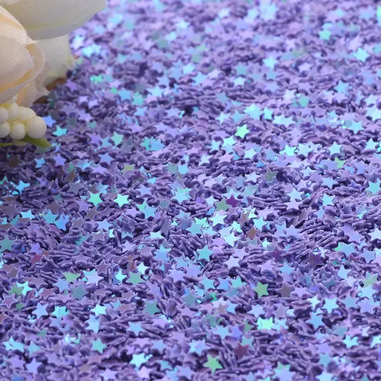4000 шт./упак. 3 мм Красочные Блестки звезда для одежды Accssory DIY украшения