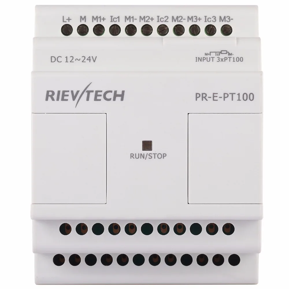 RIEVTECH Micro Automation sulutions provider. Программируемый релейный PR E PT100|relay programmable|relay micro |