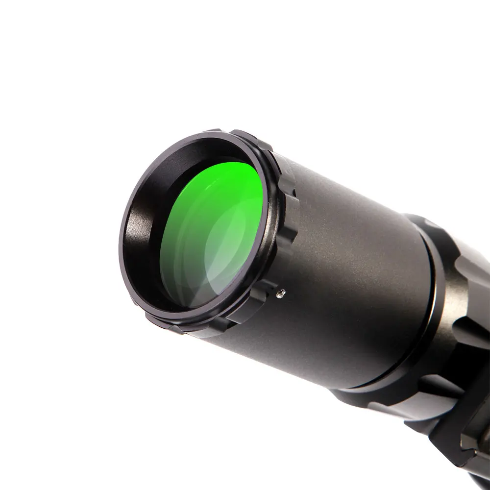 Оптический прицел LUGER 1 5 4x30 тактический оптический с подсветкой RGB сетка мил дот
