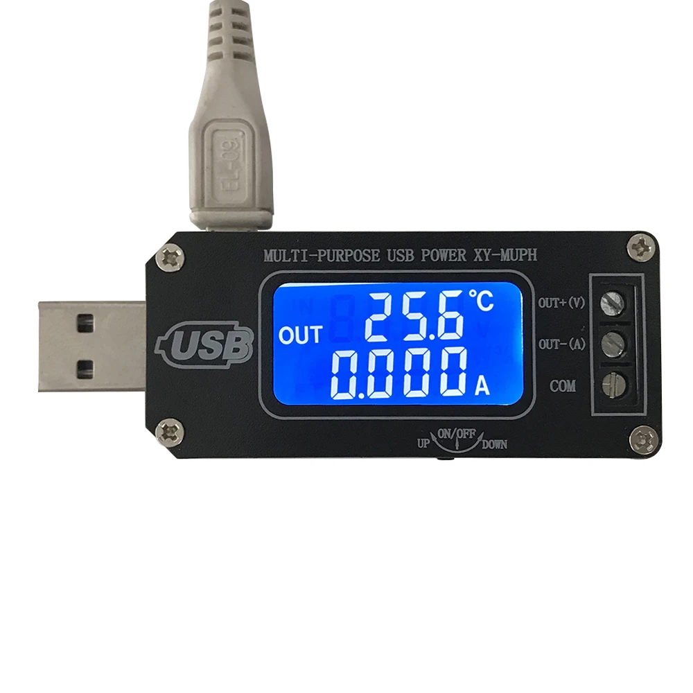DC-DC повышающий понижающий преобразователь USB повышающий/понижающий источник питания ЖК-модуль регулируемый выход DC 1,0 в-24 в 5 В до 3,5 В/9 В/12 В/24 В