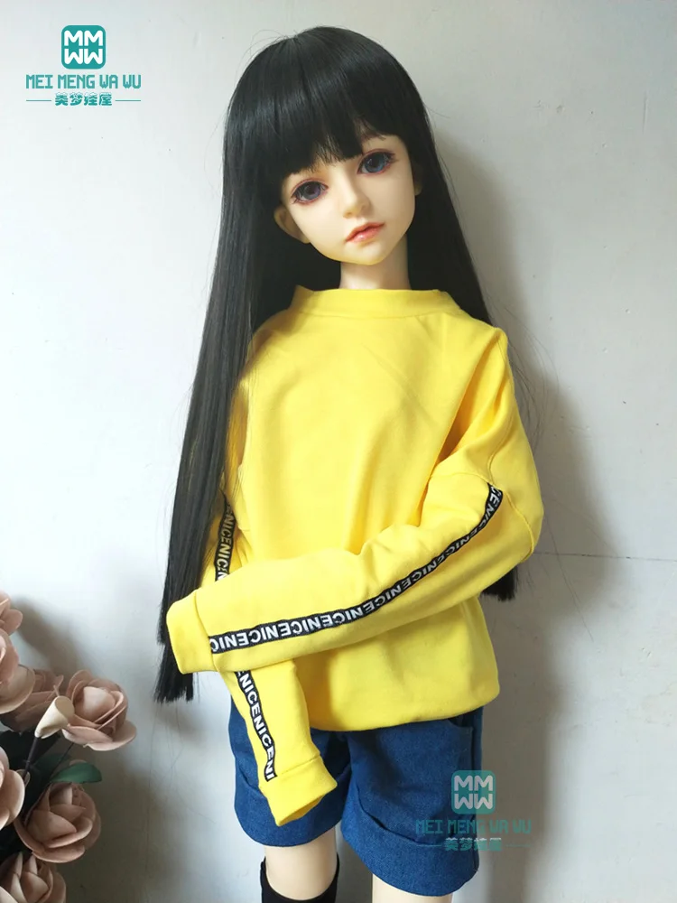 Одежда для куклы BJD подходит 1/3 SD кукла отдыха свитшот с капюшоном джинсовые