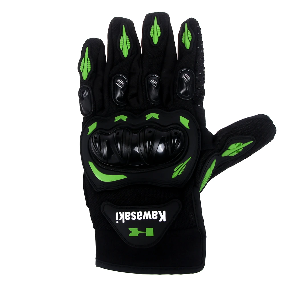 Для мотоцикла Kawasaki перчатки Ретро гонки мотокросса полный палец Велоспорт M L XL XXL мотокросса Luvas Guantes
