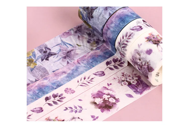 10 шт./компл. декоративные Kawaii лента Washi комплект моря и лесные серии бумаги в японском стиле наклейки японский канцелярские Скрапбукинг поставки