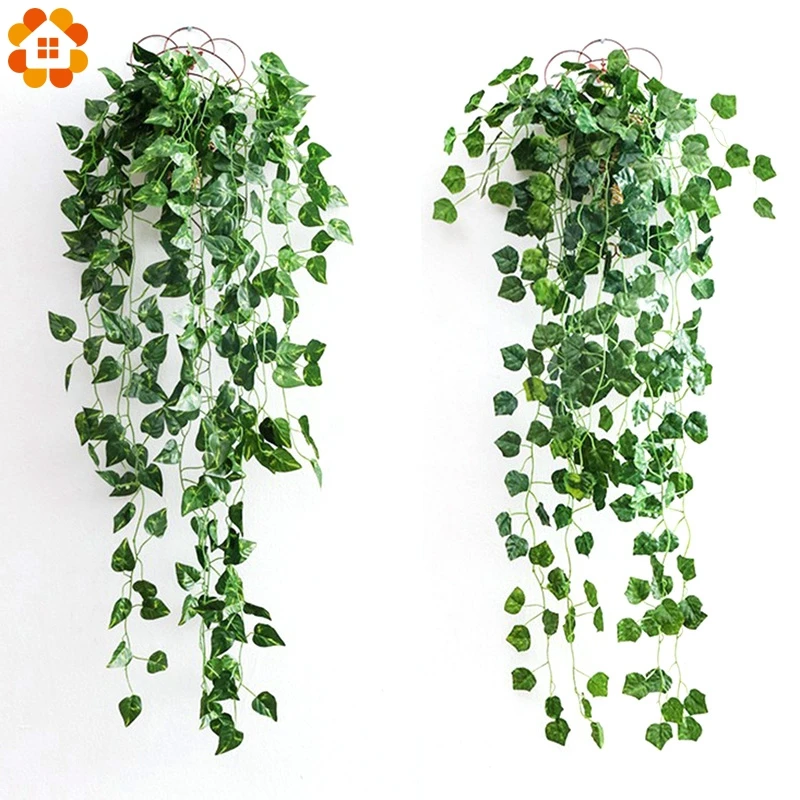 1 шт. DIY Искусственные растения зеленый Плющ листья искусственный виноград