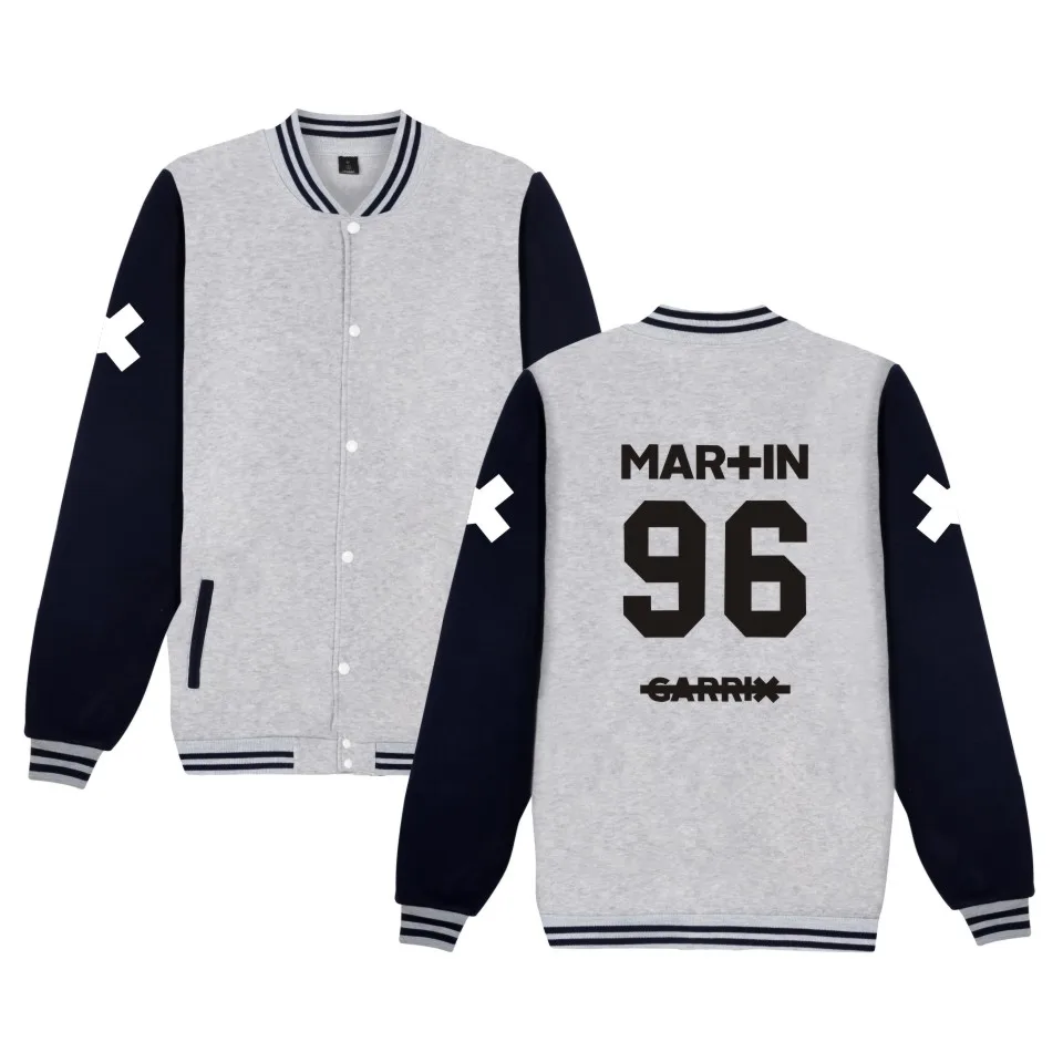 Бейсбольная куртка Martin Garrix Jacket 5xl серый розовый черный цвет|Мужские куртки| |