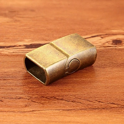 style 2 Retro Gold Оптовые продажи 2 шт./компл. Размер отверстия: 12X6 мм магнитный Нержавеющая сталь кнопки соединители DIY браслет ювелирные изделия, украшения своими руками - Цвет: style 2 Retro Gold