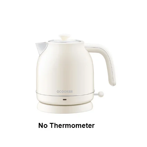Xiaomi OCOOKER 1.7L электрический чайник для воды с температурными часами автоматическая защита от потери мощности проводной Ручной мгновенный нагрев - Цвет: White 2