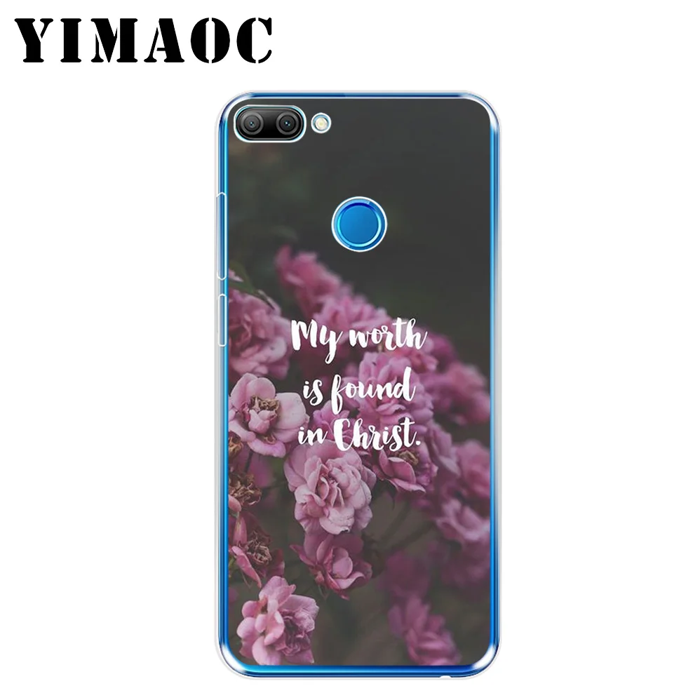 YIMAOC Библейский стих Иисуса мягкий чехол для huawei mate 30 20 P30 P20 P10 P9 P8 2015 2016 2017 P Smart Lite Pro