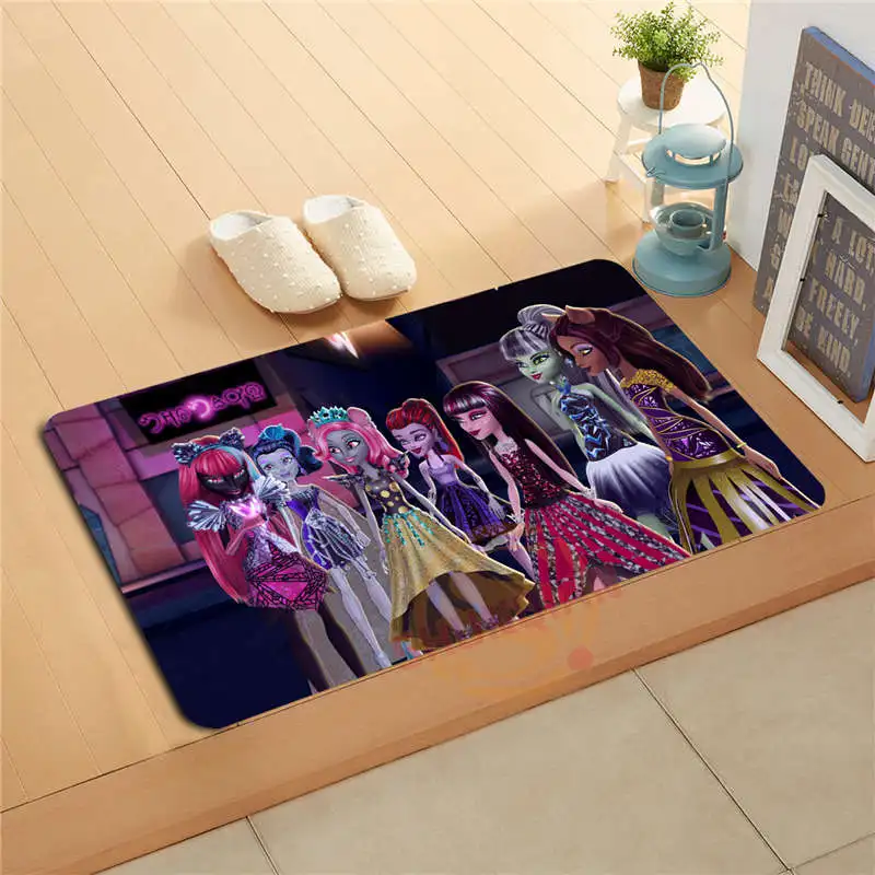 Пользовательский коврик Monster High коврики для ванной ног домашний декор дверной