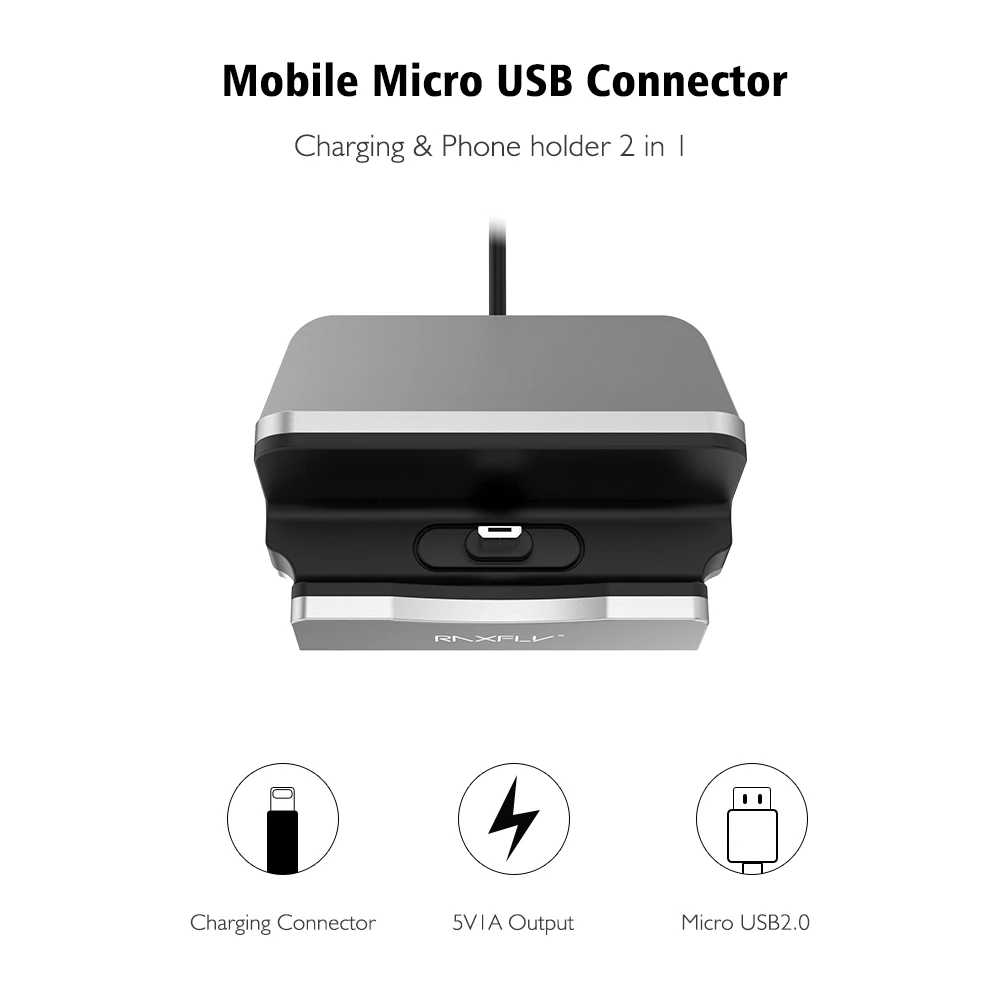 Зарядное устройство RAXFLY с Micro USB для Samsung S6 S7 Edge Xiaomi Huawei Android|charging holder|holder standstand bracket |
