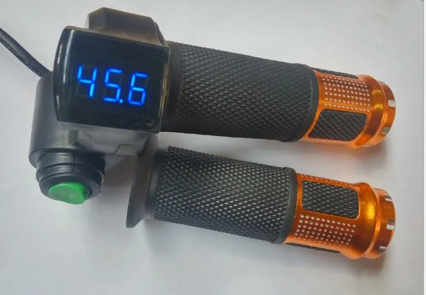 12-120v Батарея Напряжение индикатор + дроссельная заслонка с Круиз-переключатель и