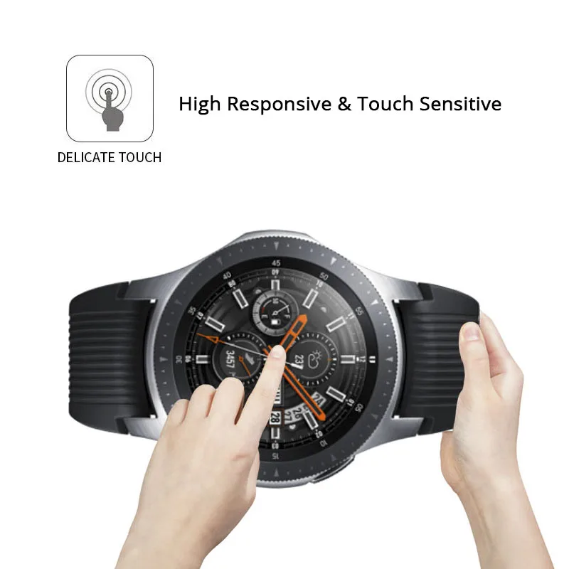 Hero Iand 3 шт. 9H закаленное стекло с защитой от царапин для Samsung Galaxy Watch 46 мм 42 Защитная
