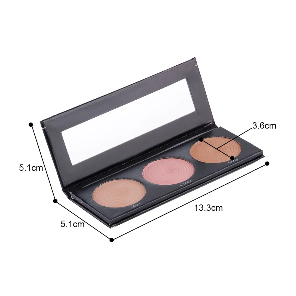 Красота глазурованный бренд Manizer бронзовая палитра бальзамов хайлайтер