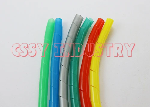 2017 Бесплатная доставка 3 мм Спиральные обмотки ленты красный желтый белый черный