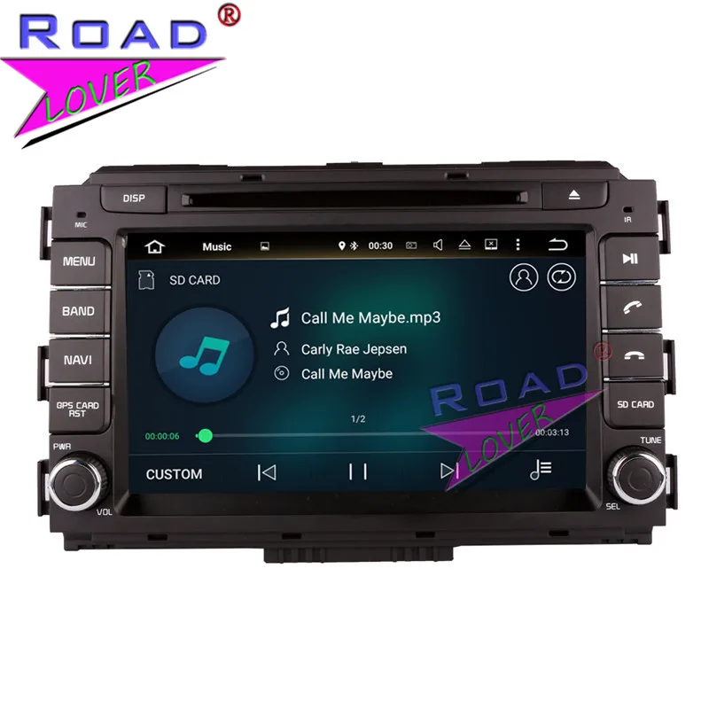 Roadlover Android 9 0 автомобильный мультимедийный DVD плеер радио для KIA Carnival Sedona 2015 стерео