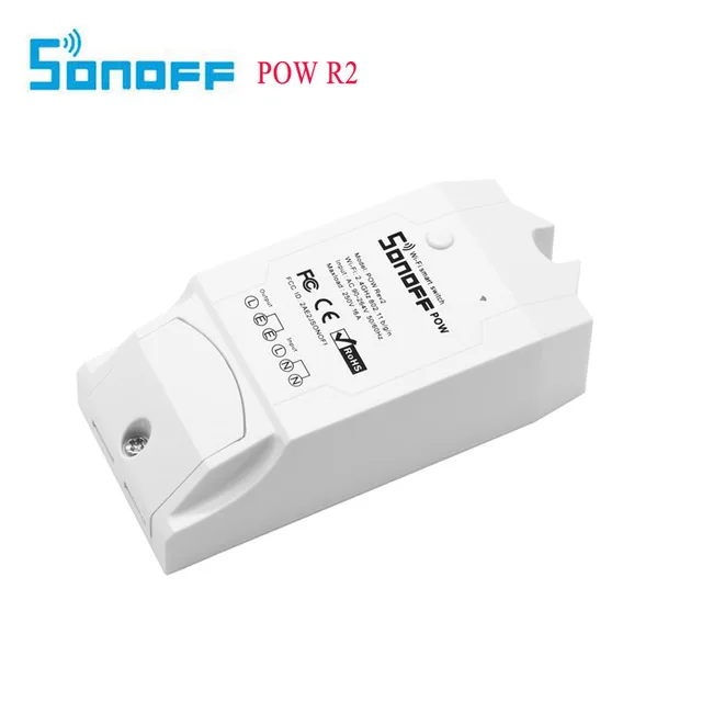 ITEAD Sonoff Pow R2 беспроводной WiFi переключатель ВКЛ./ВЫКЛ. 16А с измерением