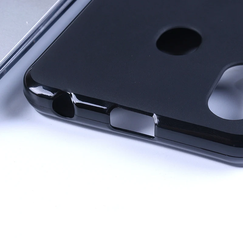 Чехол Ulefone S10 Pro мягкий силиконовый гелевый резиновый черный матовый чехол для Funda