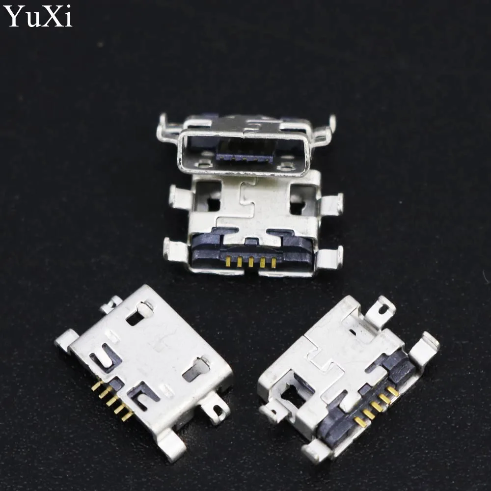 YuXi 100 шт. micro USB разъем для зарядки зарядное устройство док порт Xiaomi Redmi Note 3 4 5 Pro/Note4