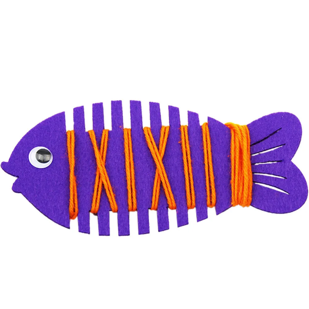 Терпение мышление рука координационный тренажер линия красочные рыбы