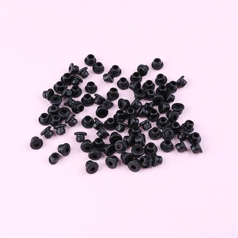 

100/200 Pcs Rubber Grommets Nipples For Tattoo Machine Needles Armature Bar Supply