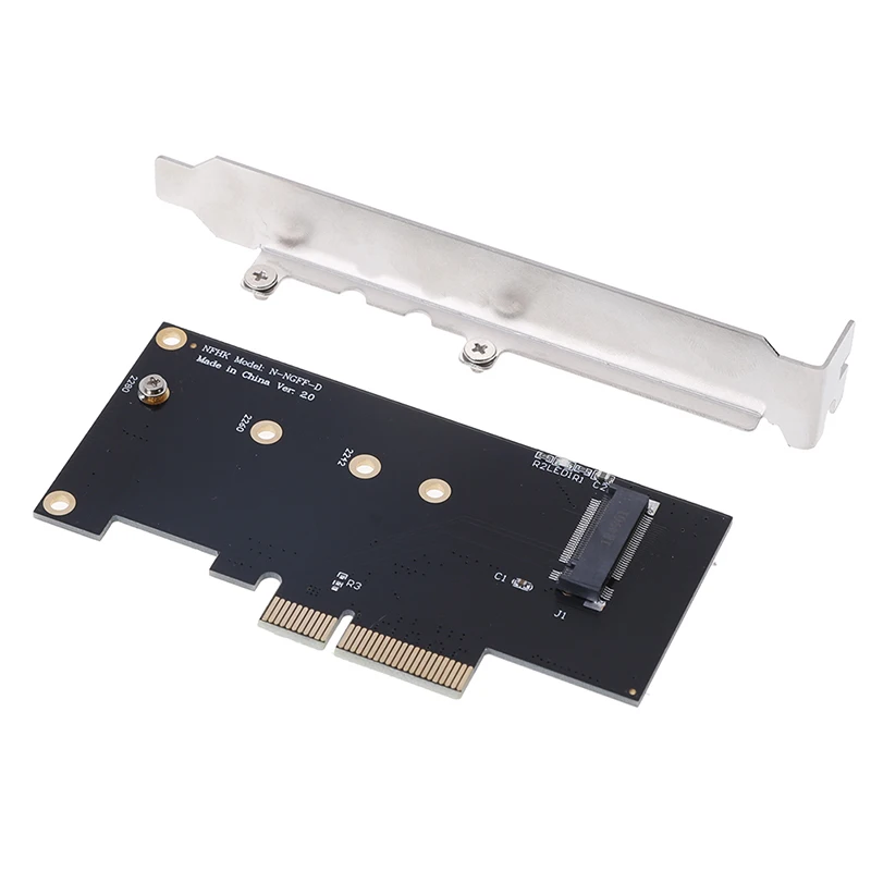 Адаптер преобразователя NVMe AHCI PCIe X4 M.2 NGFF SSD в PCIE 3 0 X4|Платы расширения| |