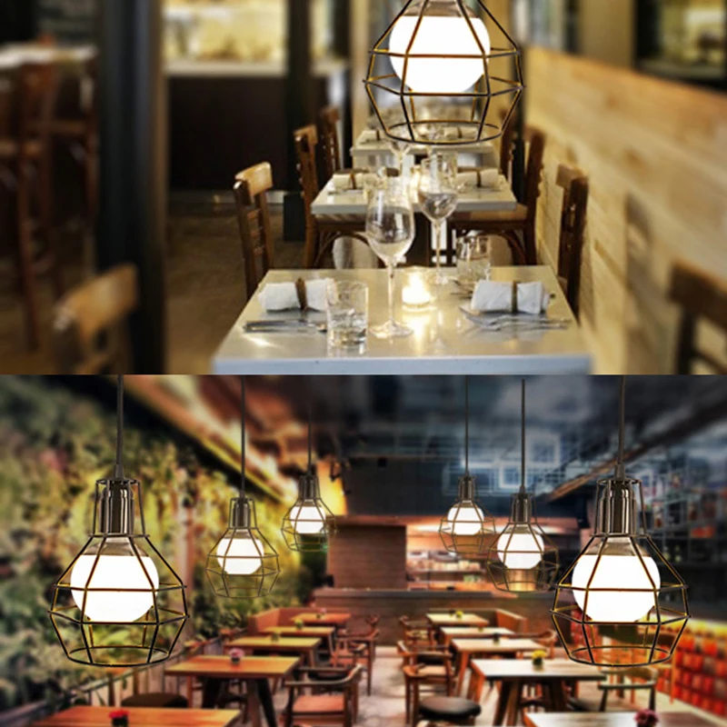 Причудливый подвесной светильник художественное украшение Модный Железный