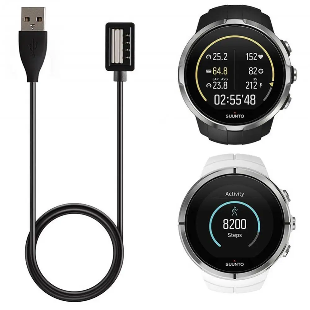 Yiwa USB зарядный кабель зажим Колыбель зарядное устройство для Suunto Спартан ультра HR