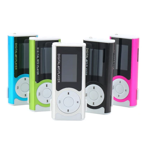 1.3&quot Mini USB Clip LCD Screen MP3 Media Player Support 16GB Micro SD TF 6II2 | Электроника