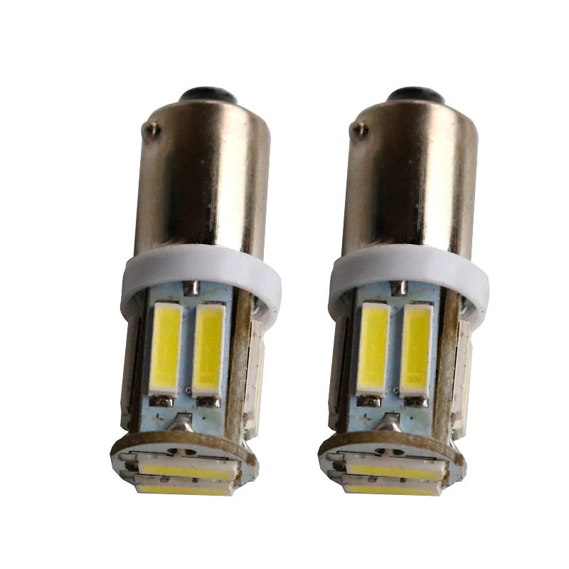 10 шт. Лидер продаж BA9S 434 T4W LED 7020 SMD H6W автомобильные интерьерные огни для чтения