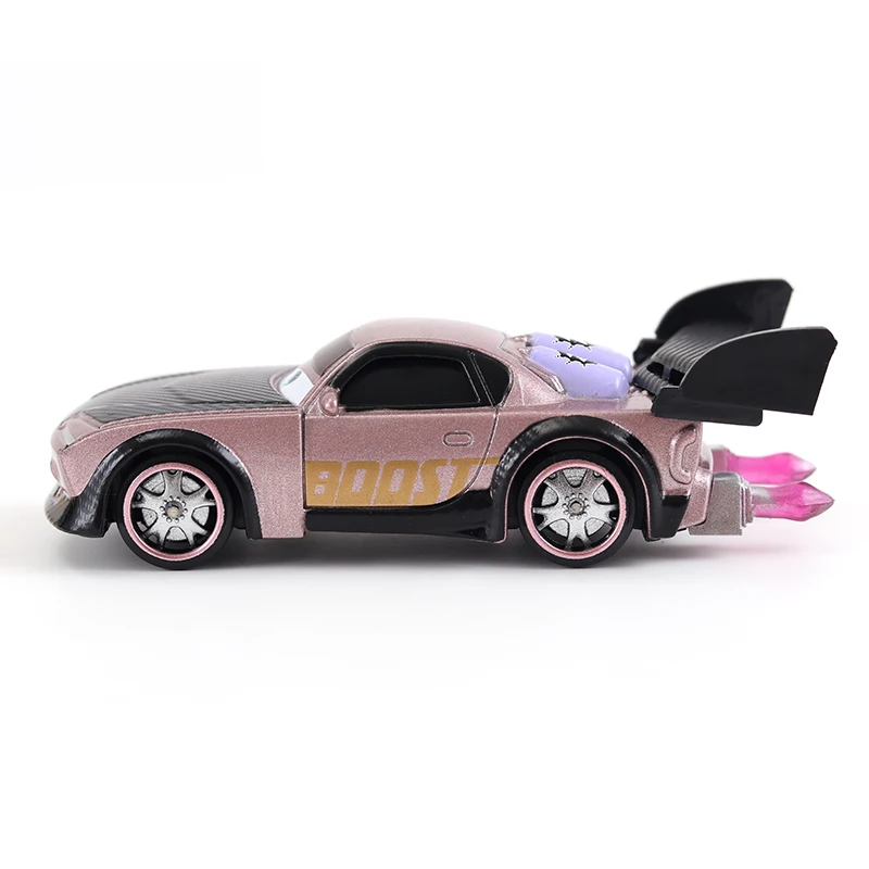 Машинки Disney Pixar Cars Boost с пламенем Металл литье под давлением Молния Маккуин