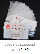 ПВХ Прозрачный чехол для авто документов горячая Распродажа Чехол Для водительских прав защитный автомобильный ID держатель для карт сумки Горячая распродажа