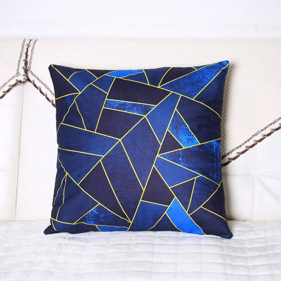 Blesslive мраморный чехол для подушки скандинавские декоративные наволочки