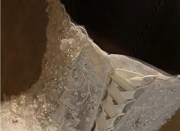 BANVASAC 2017 новые элегантные вышитые цветы без бретелек Свадебные платья рукавов с