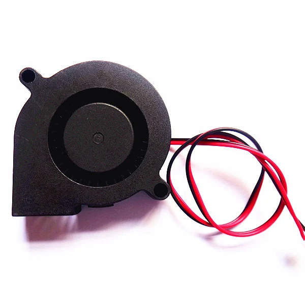 Вентилятор для 3D принтера 5015 DC 12V 24V Ультра тихий масляный подшипник Turbo маленький