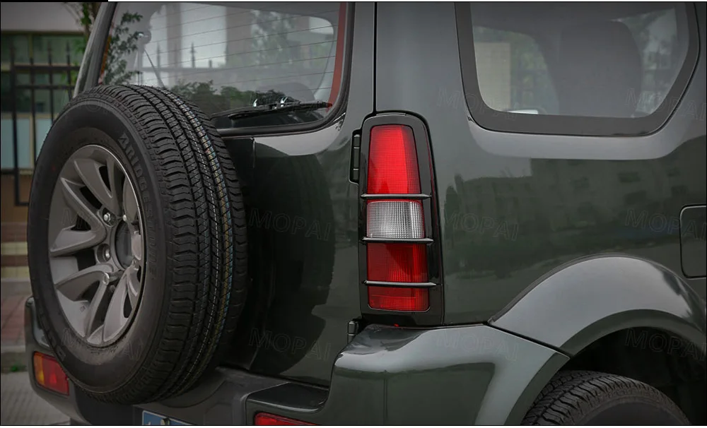 MOPAI колпаки для автомобильных ламп для Suzuki Jimny 2007 ABS Автомобильный задний светильник для Suzuki аксессуары для Jimny