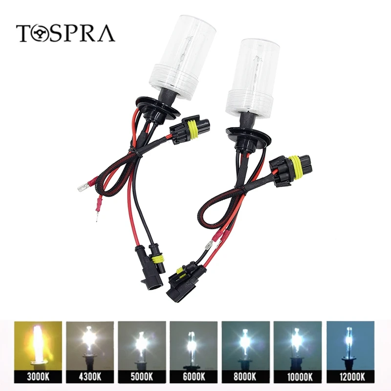 2 шт. 35 Вт 3200LM H7 H1 H3 HID переделочный комплект H11 H8 H4 9005 9006 Лампа для автомобиля фары