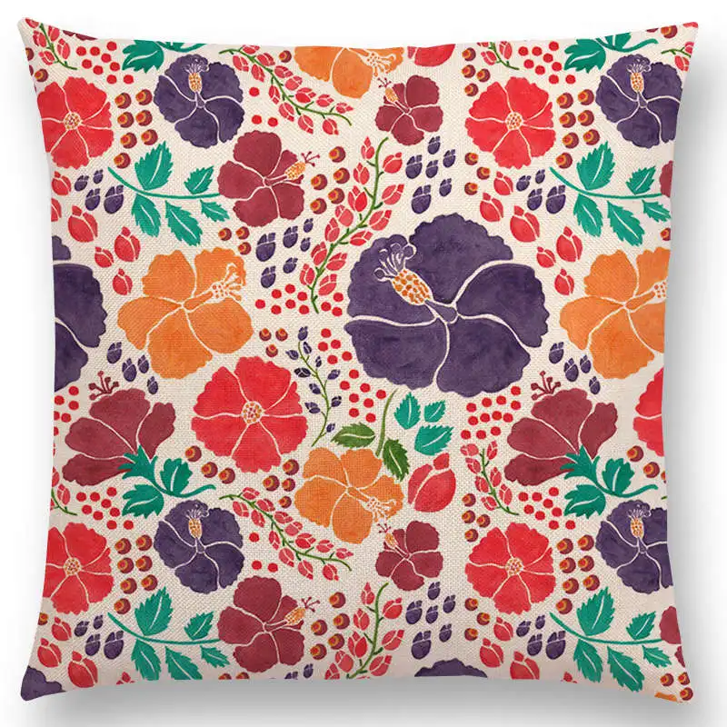 Горячая Распродажа милые маленькие цветы тропические листья Милая Весенняя