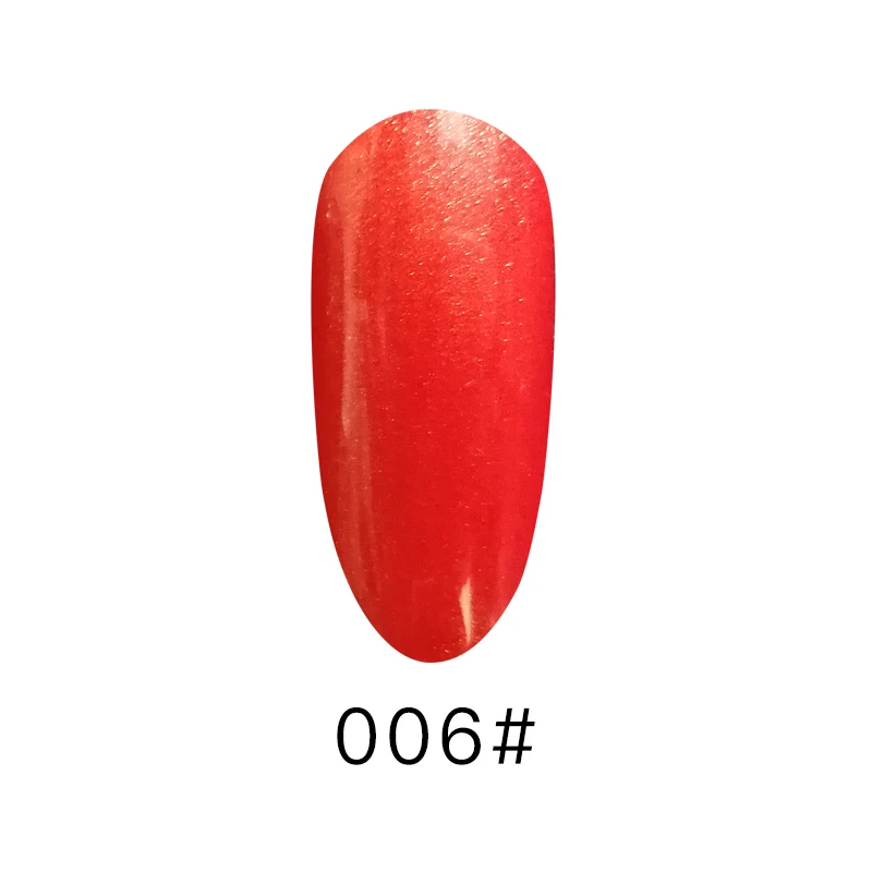 CoKEKOU Green health Mermaid nail polish gel Durable White Mermaid Scarlet Gold Flashing Rattus 6 Colors send false nail - Цвет: 006
