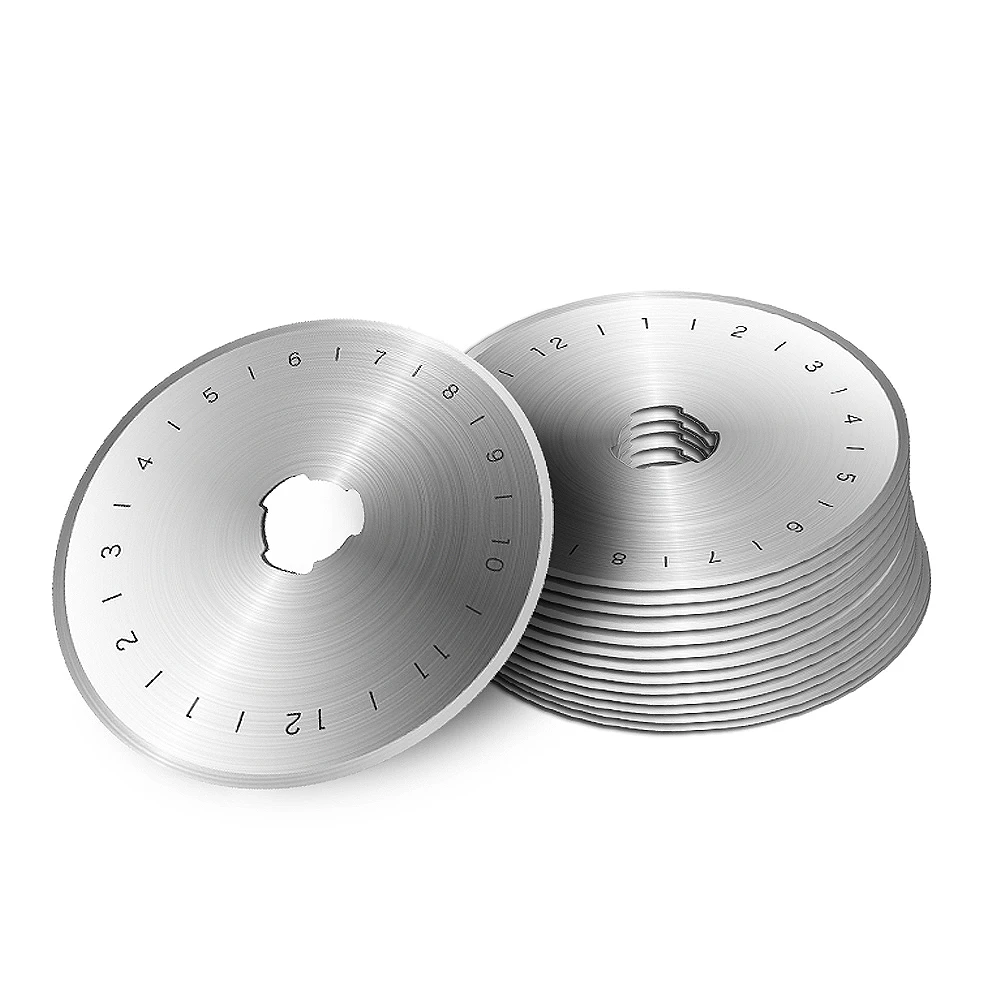 5 шт. 45 мм роторный резак лезвие Лоскутная Кожа тканевая бумага режущие лезвия