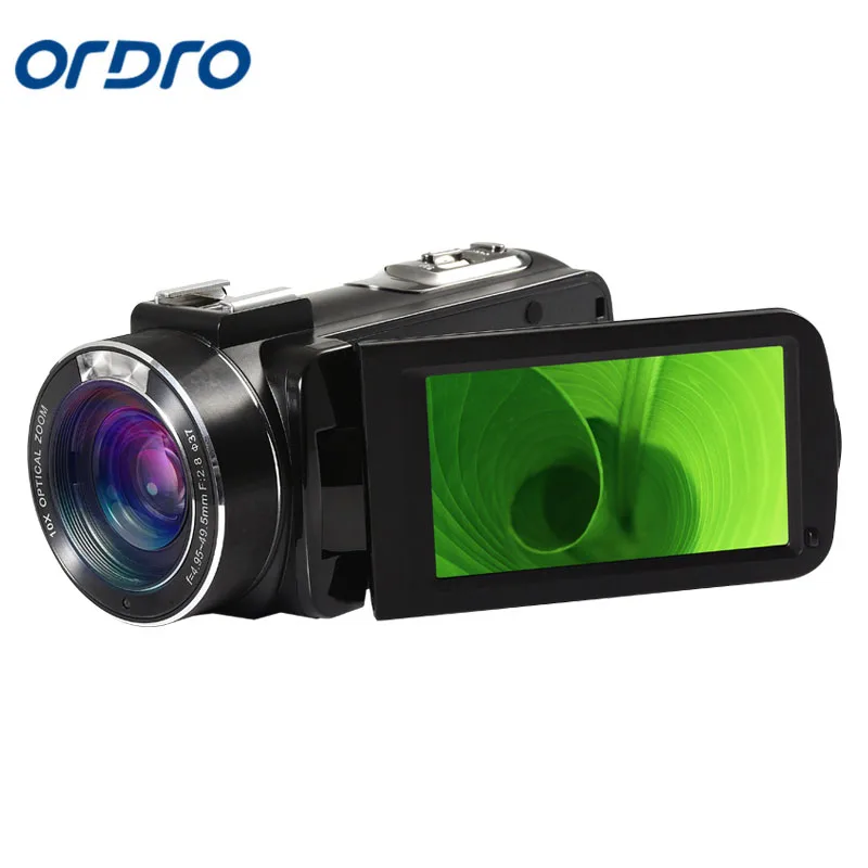 ORDRO HDV Z82 3 &quotTFT LCD сенсорный экран 1080P HD видеокамера повышенной четкости Горячий
