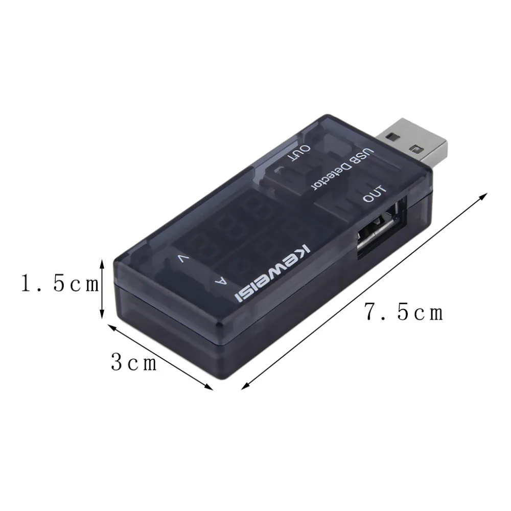 2017 Newest USB Charger Doctor Current Voltage Charging Detector Mobile Power meter and Voltmeter Ammeter Tester | Компьютеры и офис