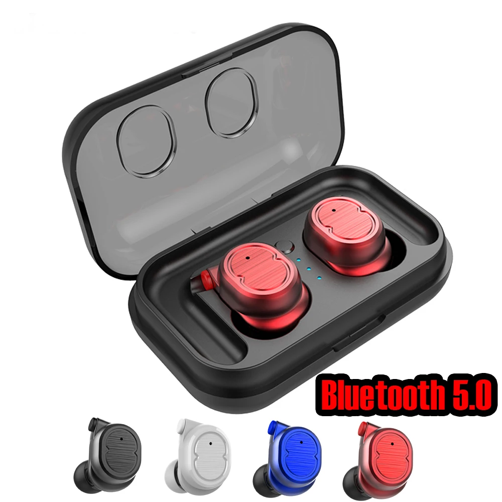 TWS-8 беспроводные Bluetooth наушники мини-гарнитура с сенсорным управлением V5.0 стерео
